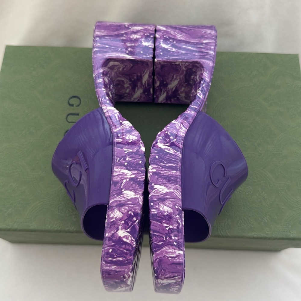 Gucci Rubber Slides - Picture 9 of 14